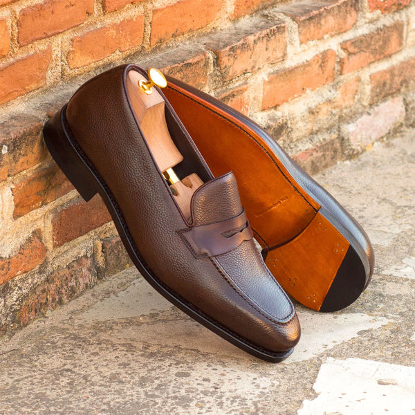 Brown Goodyear Welted Penny Loafer