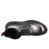 Candy amphibians for men in black washed leather