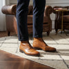 Tan Balmoral Boots
