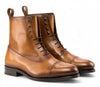 Tan Balmoral Boots