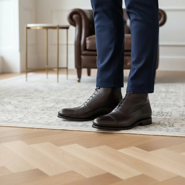 Black Balmoral Boots