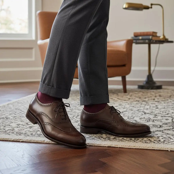Brown Oxford – Full Brogue