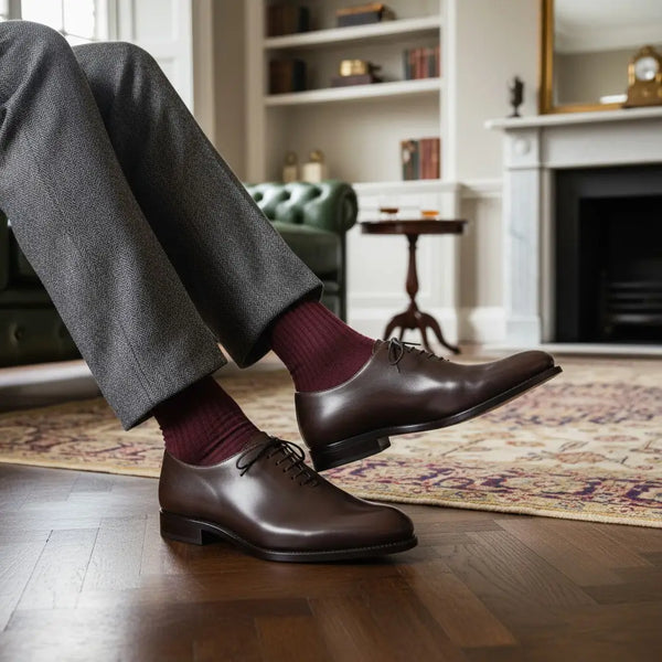Brown Wholecut Oxford