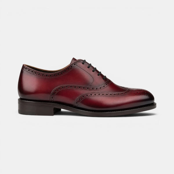 Burgundy Oxford – Full Brogue