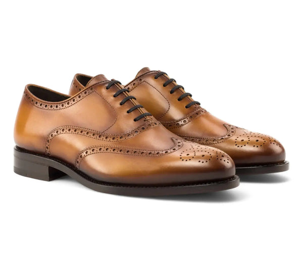 Tan Oxford – Full Brogue