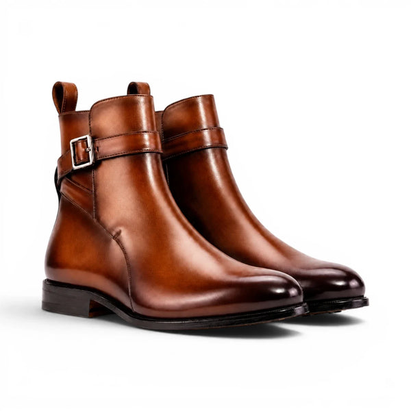 Cognac Jodhpur Boots