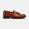 Cognac Leather Loafers
