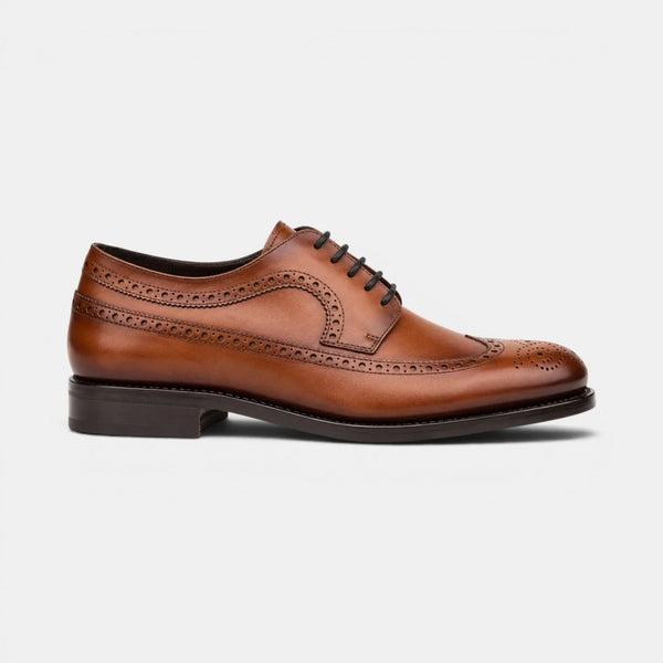 Cognac Longwing Blucher