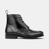 Black Military Brogue Boots