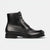 Black Moc Toe Boots