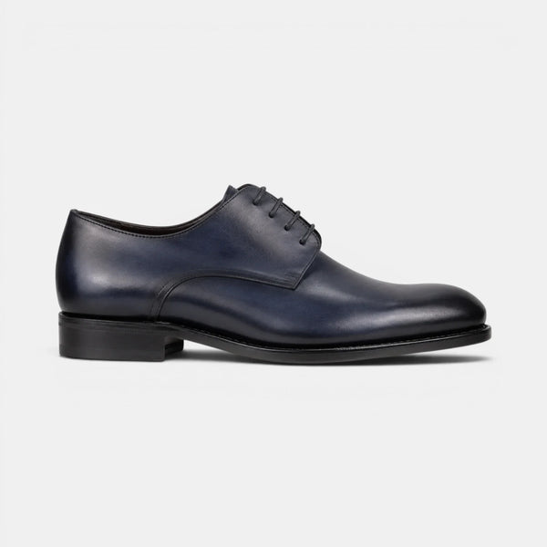Navy Blue Plain Derby
