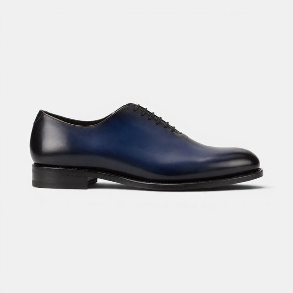 Navy Blue Wholecut Oxford