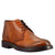 Smooth brown full-grain leather men's ankle boots