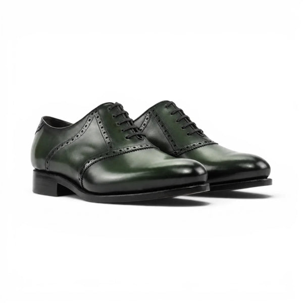 Forest Green Saddle Shoes