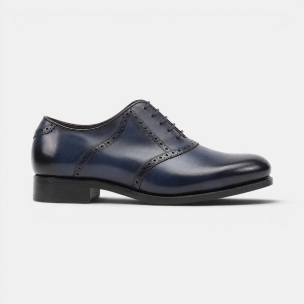 Navy Blue Saddle Shoes