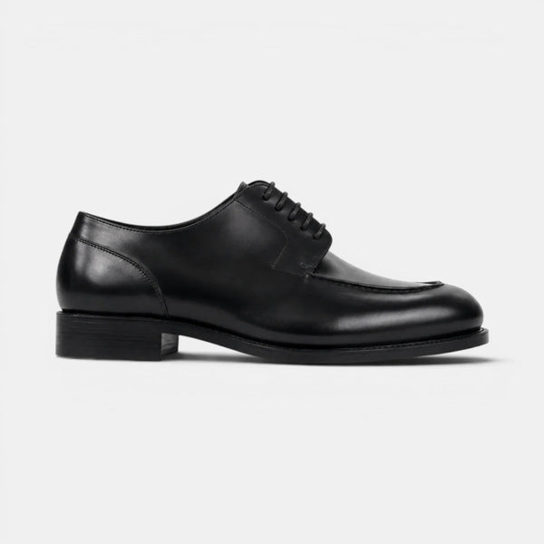 Black Derby Split Toe Shoes