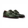 Forest Green Derby Split Toe Shoes