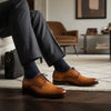 Tan Plain Derby