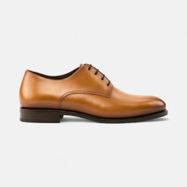 Tan Plain Derby
