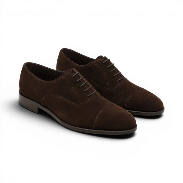 Brown Suede Oxford
