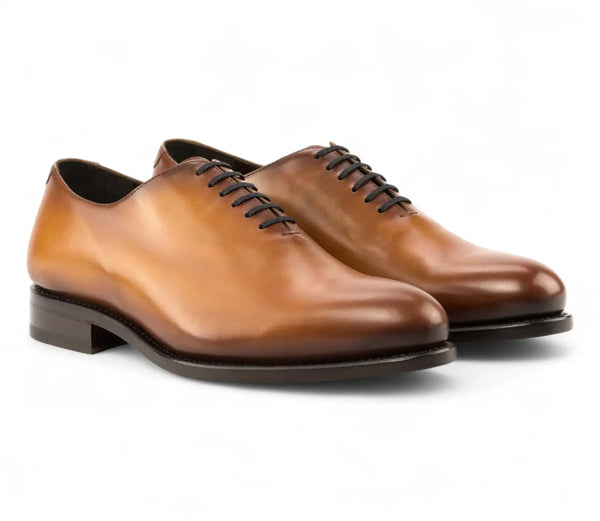 Tan Wholecut Oxford
