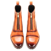 Zipper Boots - Tan