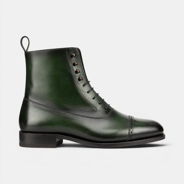 Forest Green Balmoral Boots