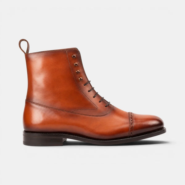 Cognac Balmoral Boots