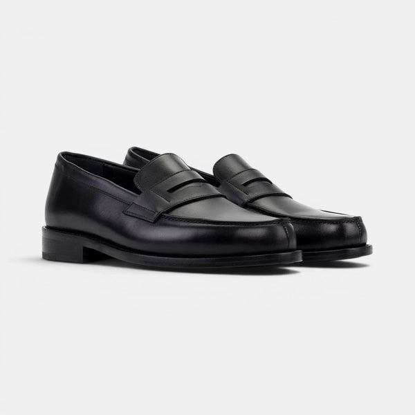 Black Penny Loafers