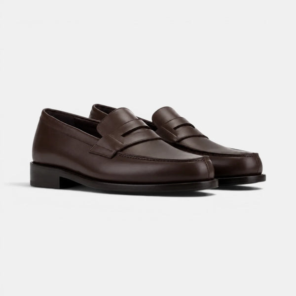 Brown Penny Loafers