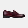 Burgundy Penny Loafers