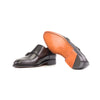 Black Goodyear Welted Double Monk Strap