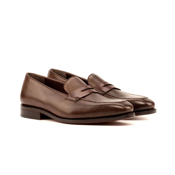 Brown Goodyear Welted Penny Loafer