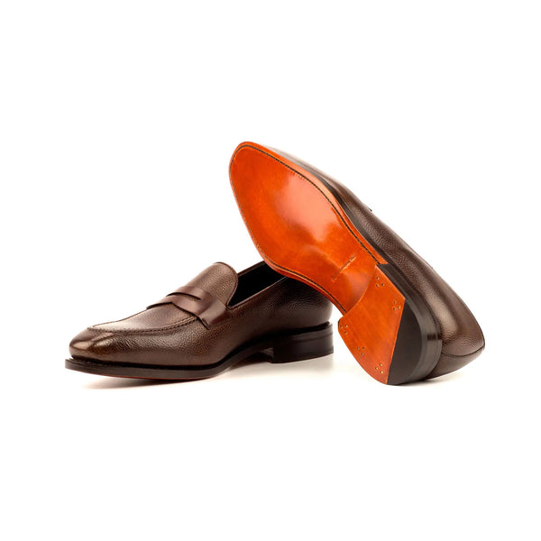Brown Goodyear Welted Penny Loafer