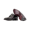 Black Goodyear Welted Longwing Blucher