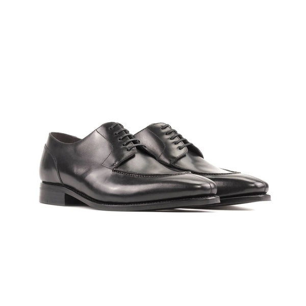 Black Goodyear Welted Split Toe Derby