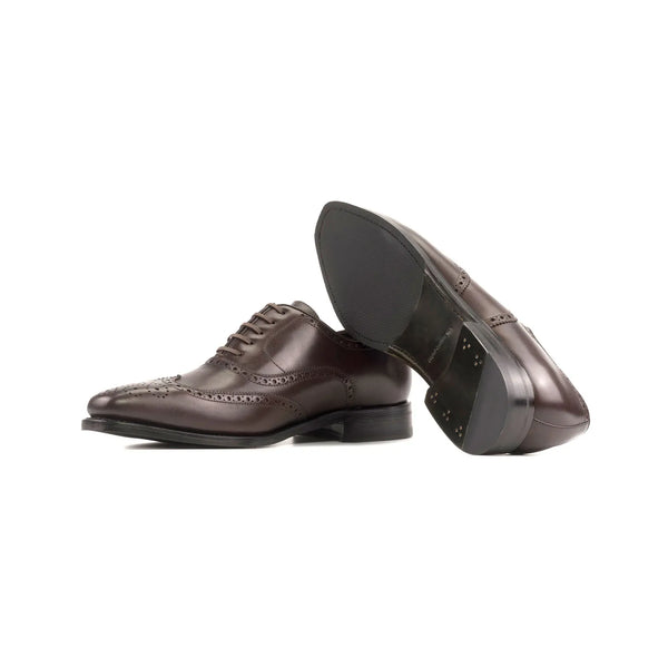 Dark Brown Goodyear Welted Oxford Brogue