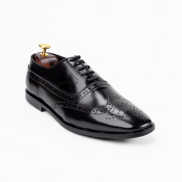 TREK BLACK Formal Shoes