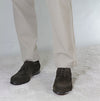 Elegant men's Deby in dark brown suede