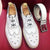 Men's Luxury White & BlackLeather Wingtip Oxford Shoes